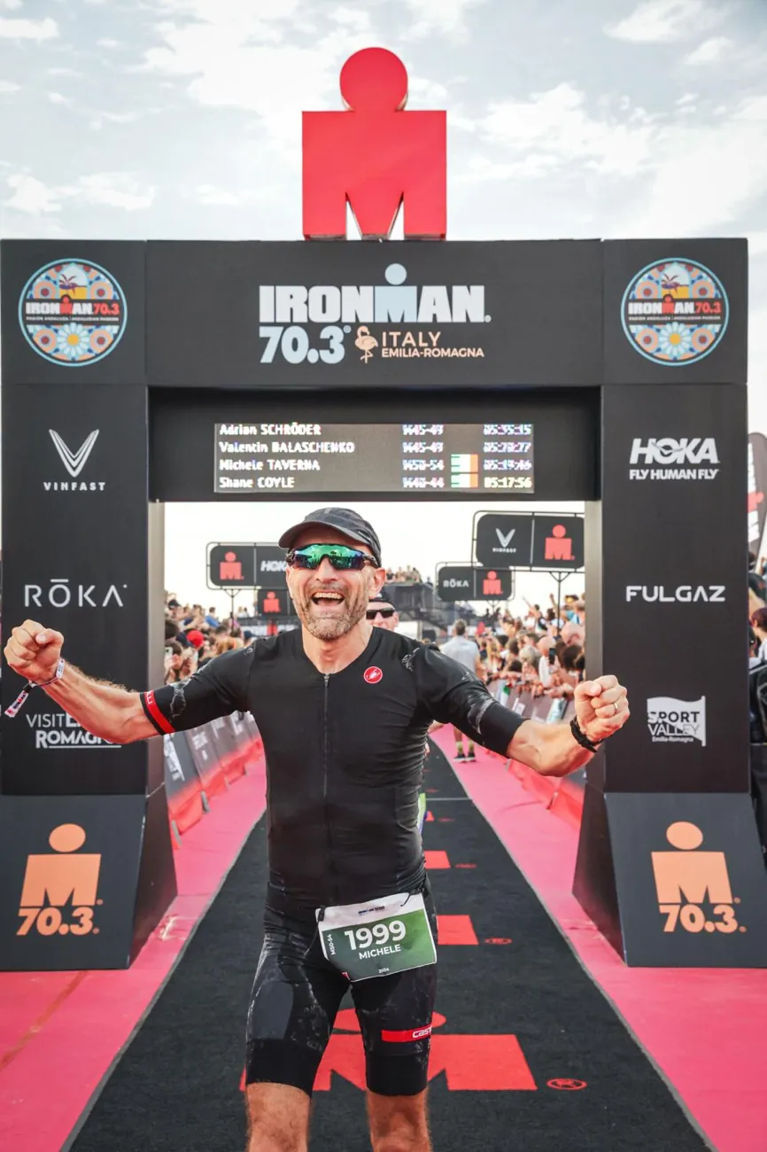 Michele (Zürich), Ironman 70.3 Finisher