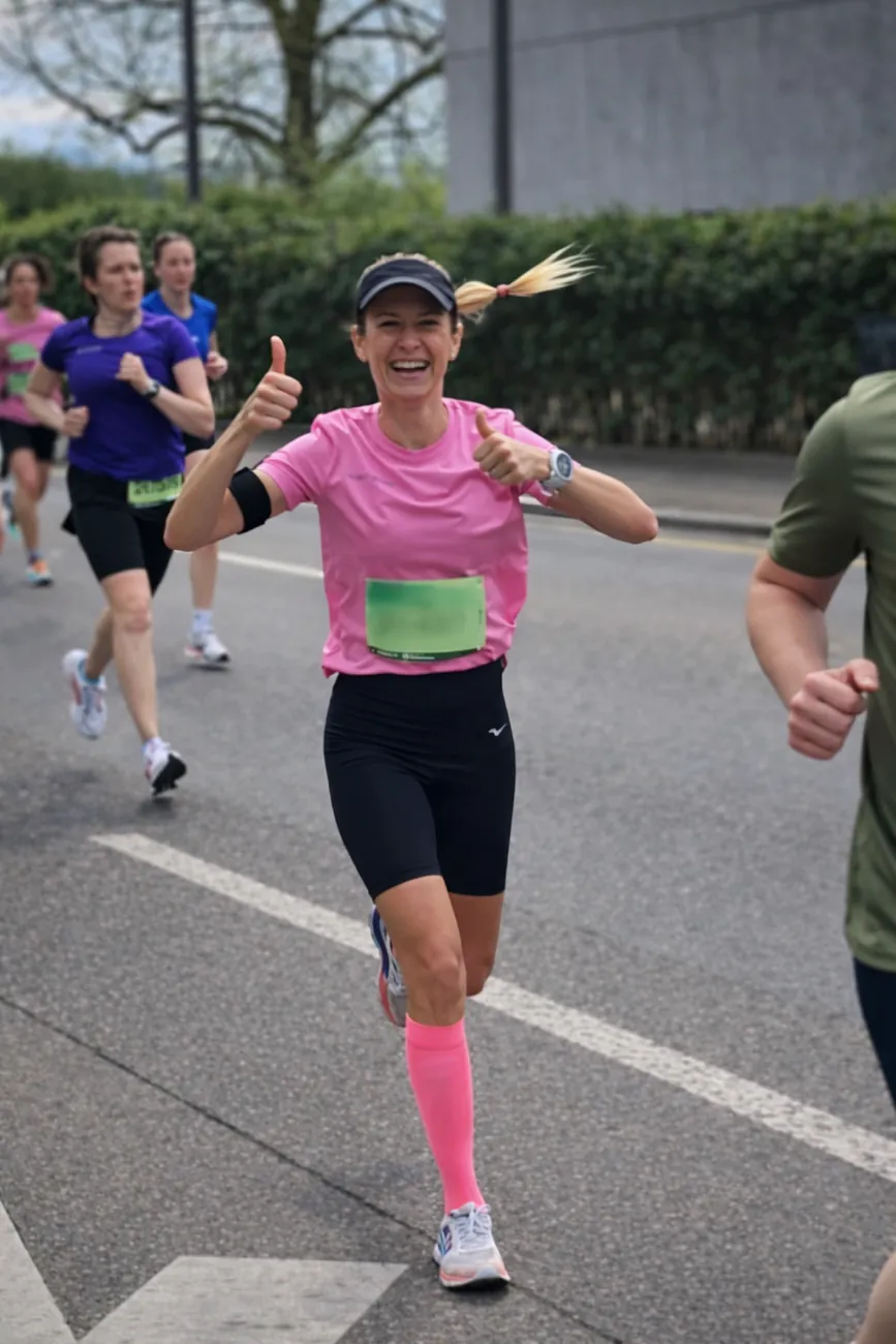 Rosa (Zürich), Halbmarathon-Finisherin