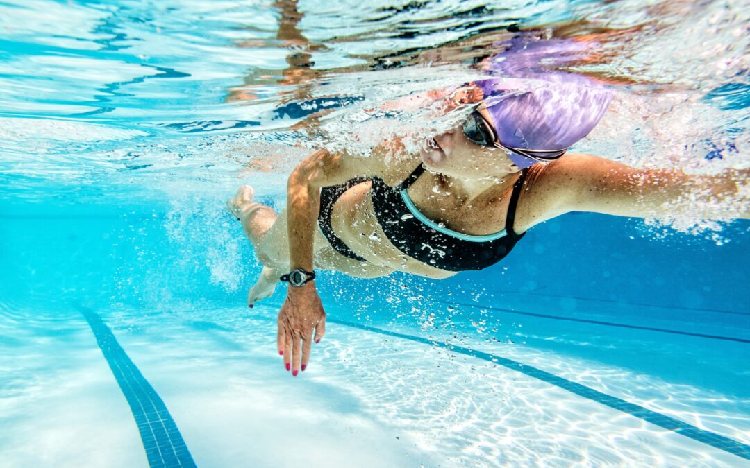Entspannt Schwimmen